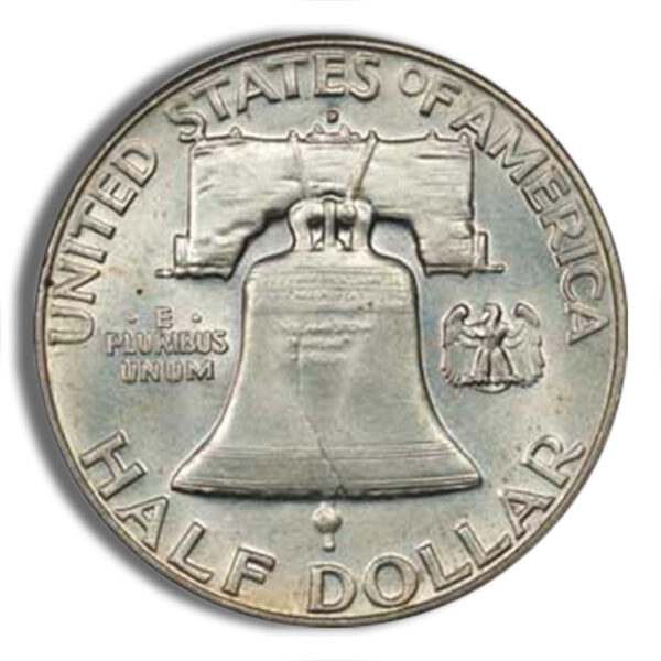 $1 FV 90% Silver Franklin Half Dollars - BU - Image 2