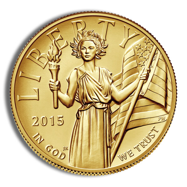 2015-W Liberty High Relief Gold Coin (w/Box & COA) - Image 2