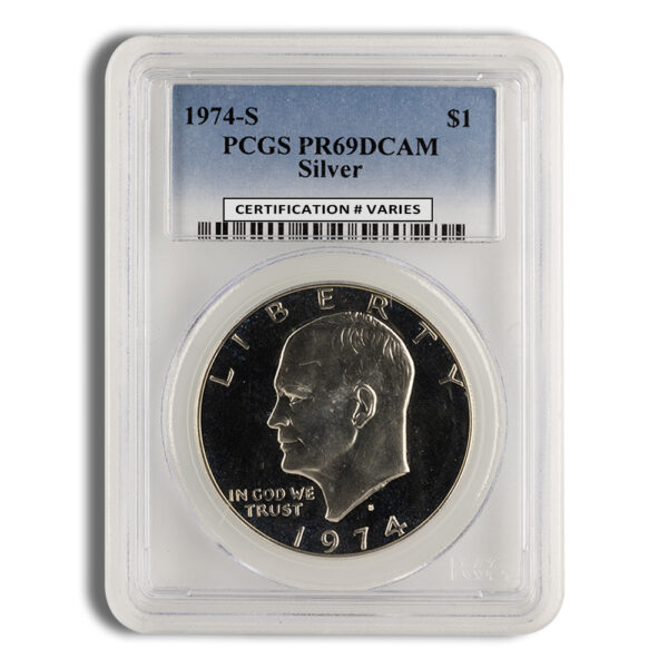 1974-S Proof Ike Dollar - PCGS PR69