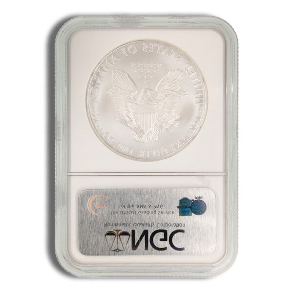2008 Silver Eagle NGC MS70 - Image 2