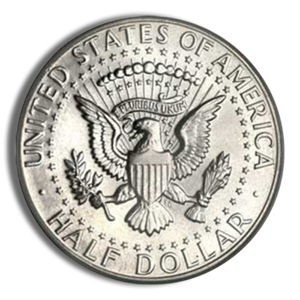 $1 FV 90% Silver 1964 Kennedy Half Dollars - AU - Image 2