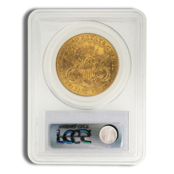 $20 Gold Liberty Double Eagle - PCGS MS65 - Image 2