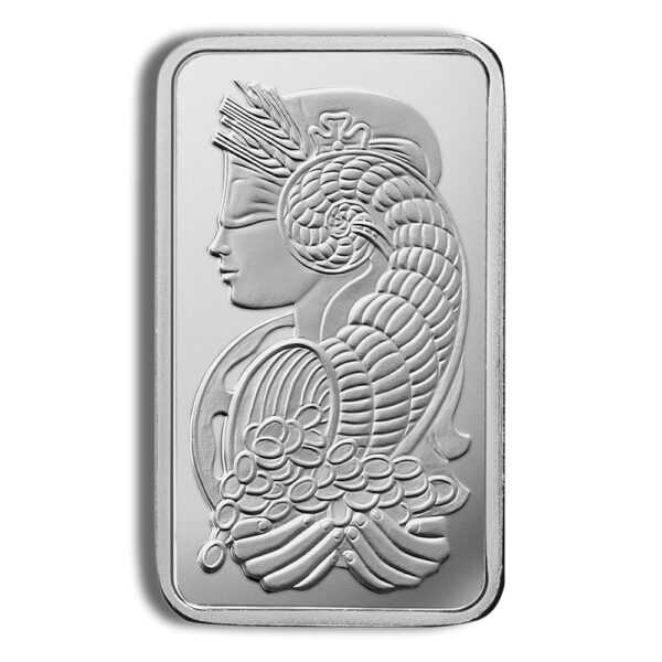 25 x 1 gram Platinum Bar - PAMP Multigram (Carded) - Image 3