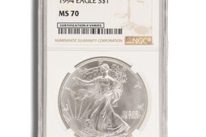 1994 Silver Eagle NGC MS70