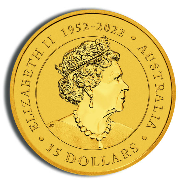 1/10 oz Australian Kangaroo/Nugget Gold Coin (Year Varies) - Image 2