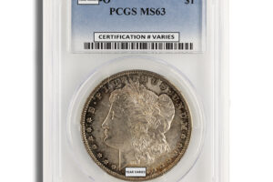 Pre-1921 Morgan Dollar - PCGS MS63 (Toned)