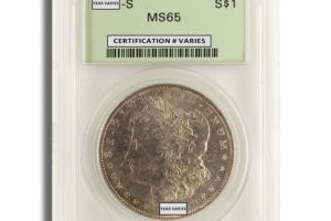 Pre-1921 Morgan Dollar - PCGS MS65 (Toned)
