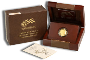 2008-W 1 oz Proof Gold Buffalo (w/Box & COA)