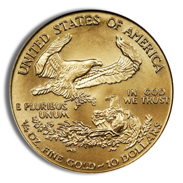 2001 1/4 oz Gold Eagle - BU - Image 2
