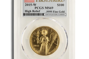 2015-W Liberty High Relief Gold Coin PCGS MS69