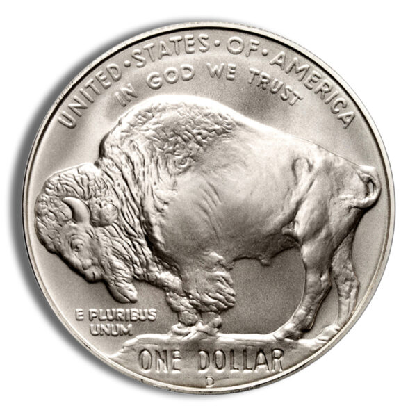 2001-D $1 Silver Buffalo Commem - BU (w/Box & COA) - Image 3