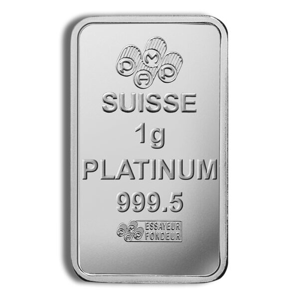 25 x 1 gram Platinum Bar - PAMP Multigram (Carded) - Image 4
