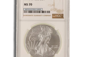 2016 Silver Eagle NGC MS70