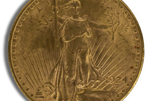 $20 Gold Saint-Gaudens Double Eagle - AU