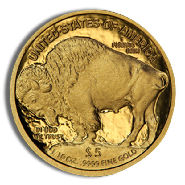 2008-W 1/10 oz Proof Gold Buffalo (w/Box & COA) - Image 3