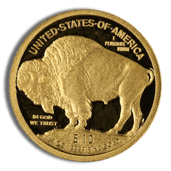 2008-W 1/4 oz Proof Gold Buffalo (w/Box & COA) - Image 3