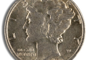 $1 FV 90% Silver Mercury Dimes - AU