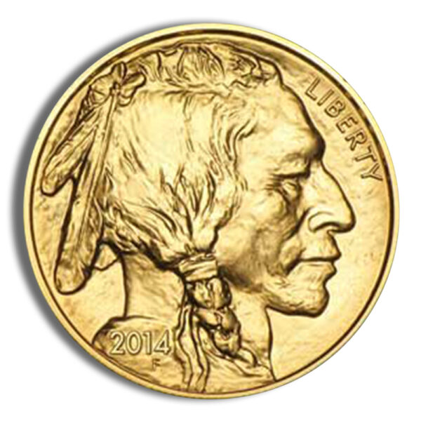 2014-W 1 oz Proof Gold Buffalo (w/Box & COA) - Image 2