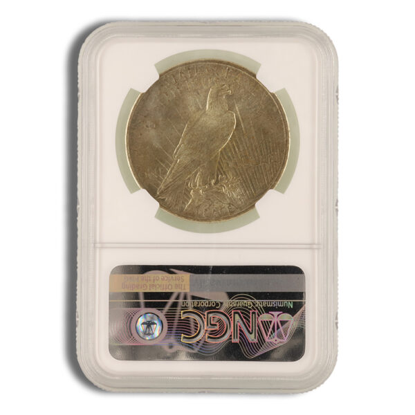 Peace Dollar - NGC MS66 (Toned) - Image 2