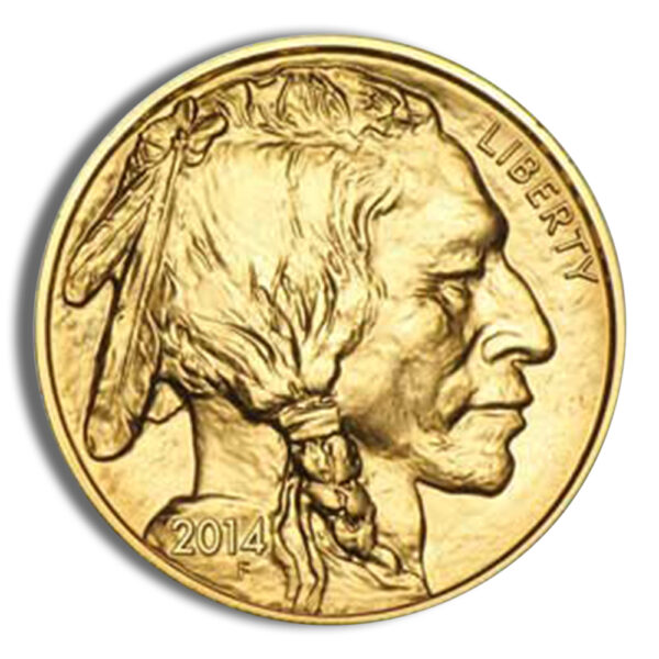 2014-W 1 oz Proof Gold Buffalo (w/Box & COA) - Image 2