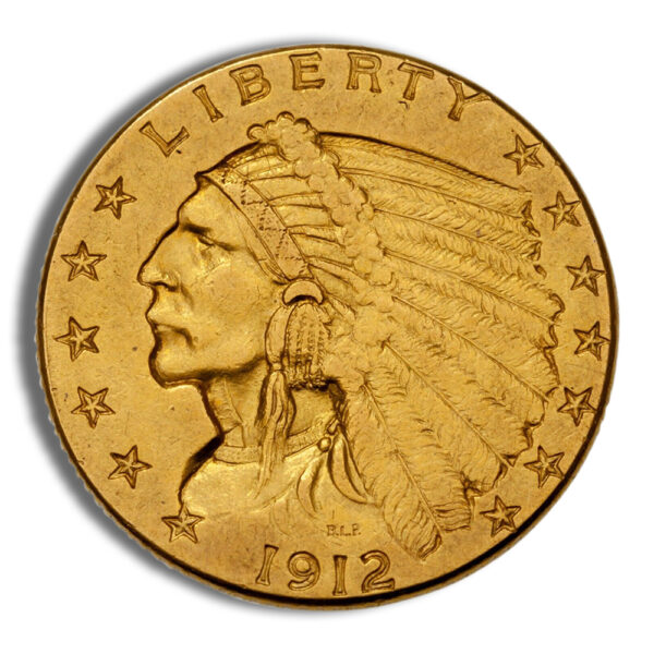 $2.5 Gold Indian Quarter Eagle - AU