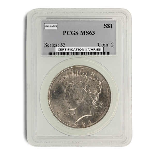 Pre-1921 Morgan Dollar - NGC MS66
