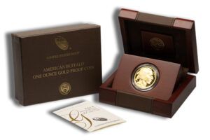 2014-W 1 oz Proof Gold Buffalo (w/Box & COA)