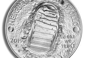 2019-P $1 Apollo 50th Anniversary Silver Commem - BU