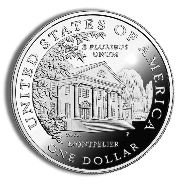1999-P $1 Dolley Madison Silver Commem - Proof - Image 2