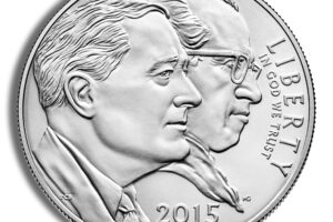 2015-P $1 March of Dimes Silver Commem - BU