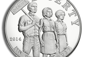 2014-P $1 Civil Rights Act Silver Commem - Proof