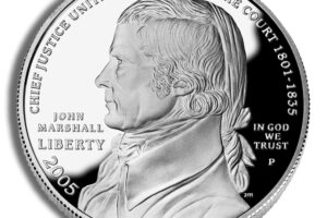 2005-P $1 John Marshall Silver Commem - Proof