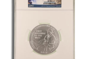 2013-P 5 oz ATB White Mountain Silver Coin NGC SP70