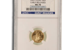 2009 1/10 oz Gold Eagle $5 NGC MS70 ER