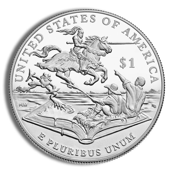 2016-P $1 Mark Twain Silver Commem - Proof - Image 2