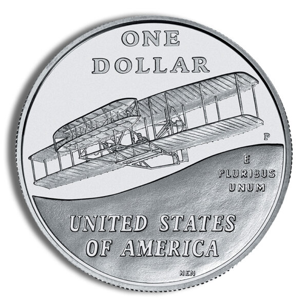 2003-P $1 First Flight Silver Commem - Proof - Image 2