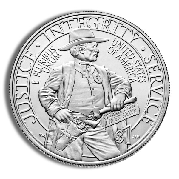 2015-P $1 U.S. Marshals Silver Commem - BU - Image 2