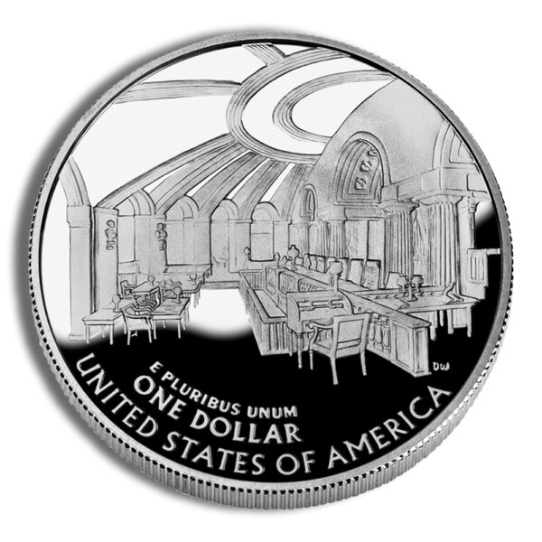 2005-P $1 John Marshall Silver Commem - Proof - Image 2