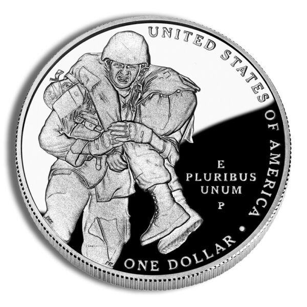 2011-P $1 Medal of Honor Silver Commem - Proof - Image 2