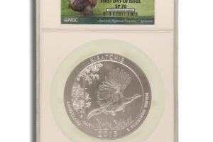 2015-P 5 oz ATB Kisatchie Silver Coin NGC SP70