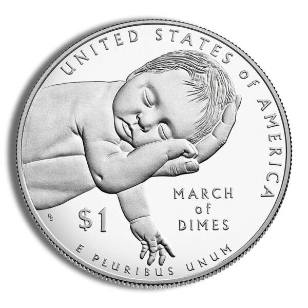 2015-W $1 March of Dimes Silver Coin - Proof - Image 2
