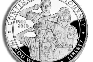 2010-P $1 Boy Scouts Silver Commem - Proof