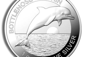2019 1.5 oz Australian Bottlenose Dolphin Silver Coin