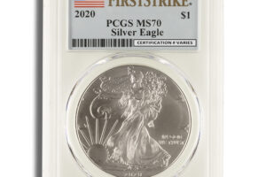 2020 Silver Eagle PCGS MS70 First Strike