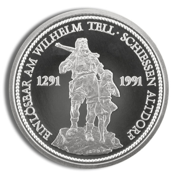 Platinum Shooting Thaler - 1 oz (Year Varies)