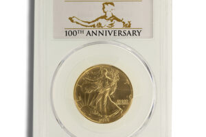 2016-W 1/2 oz Gold Walking Liberty Centennial Coin PCGS SP69