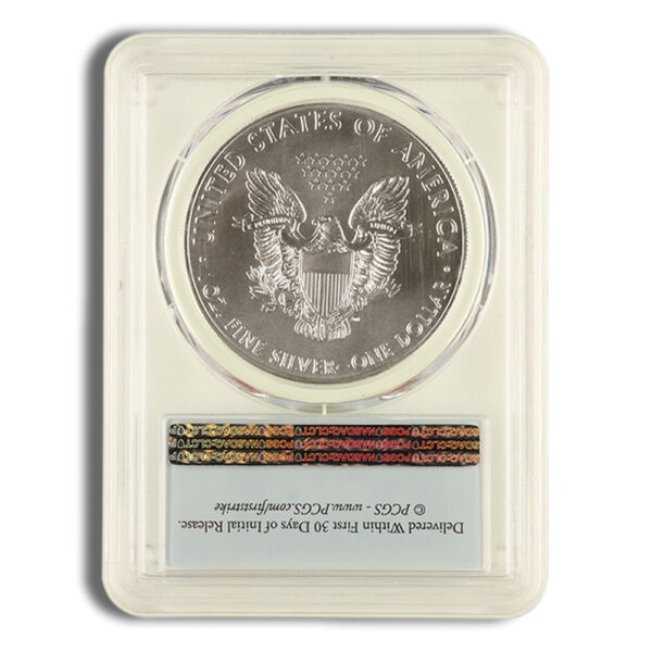 2021 Silver Eagle PCGS MS70 First Strike (Type 1) - Image 2