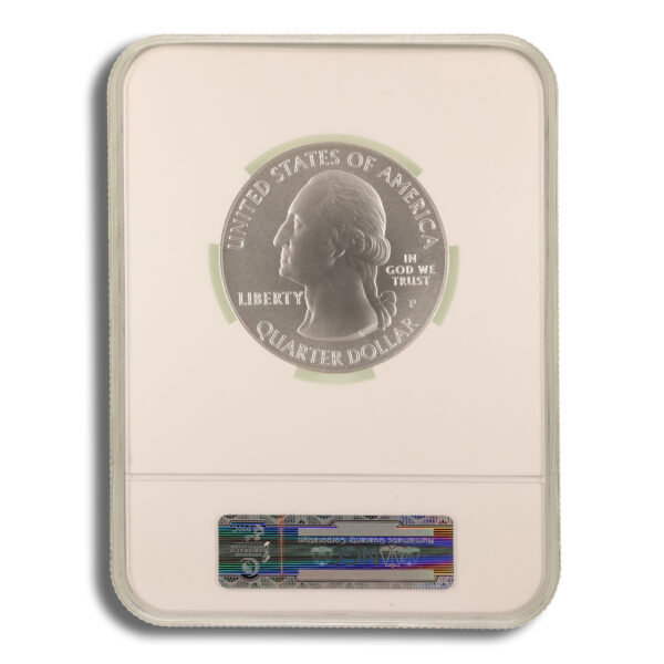 2015-P 5 oz ATB Blue Ridge Parkway Silver Coin NGC SP70 - Image 2