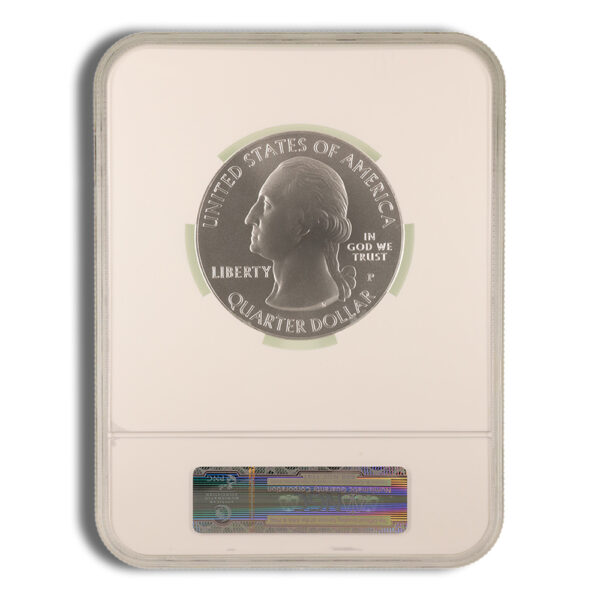 2011-P 5 oz ATB Chickasaw Silver Coin NGC SP70 - Image 2