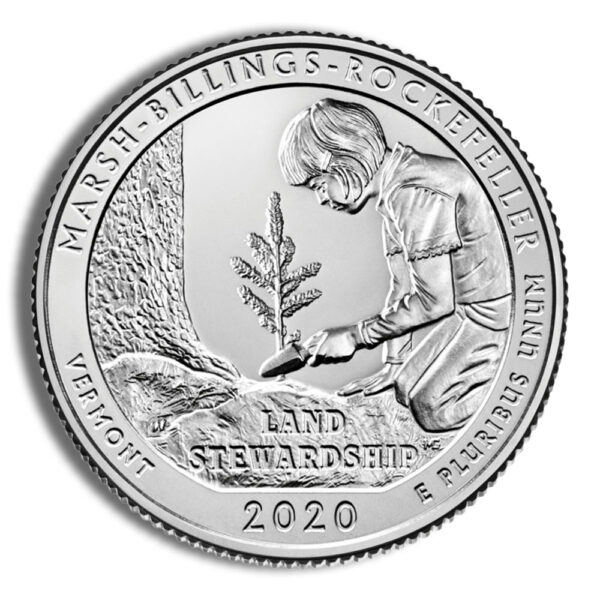 2020 5 oz ATB Marsh-Billings-Rockefeller Silver Coin NGC MS69PL - Image 3
